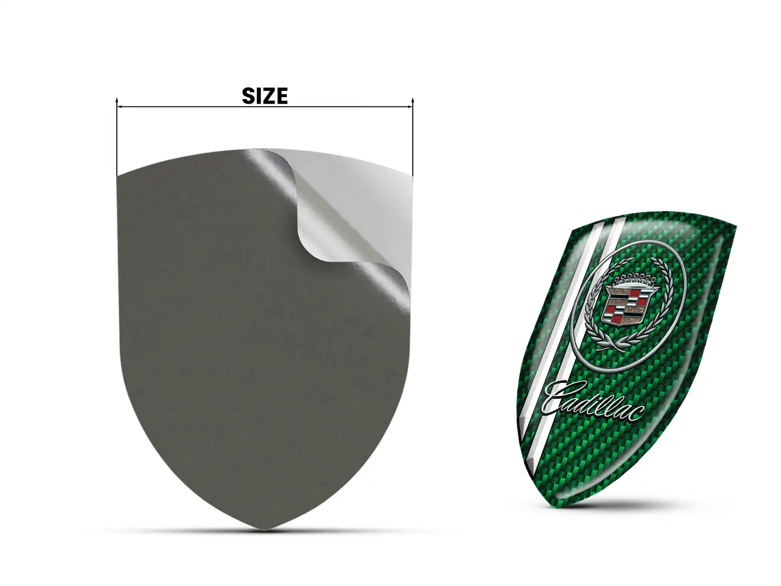 Cadillac Emblemi Auto su Misura Stile Max Durevoli Pro